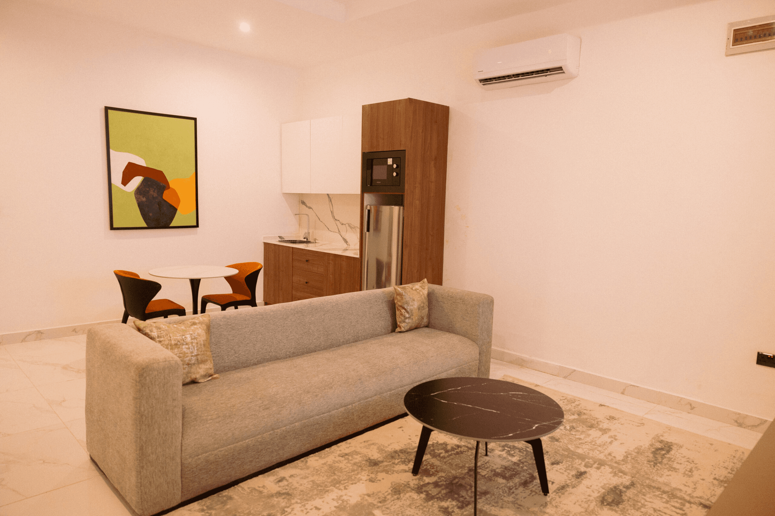 Luxury apartment interior